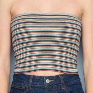 Brandy Melville Striped Tube Top